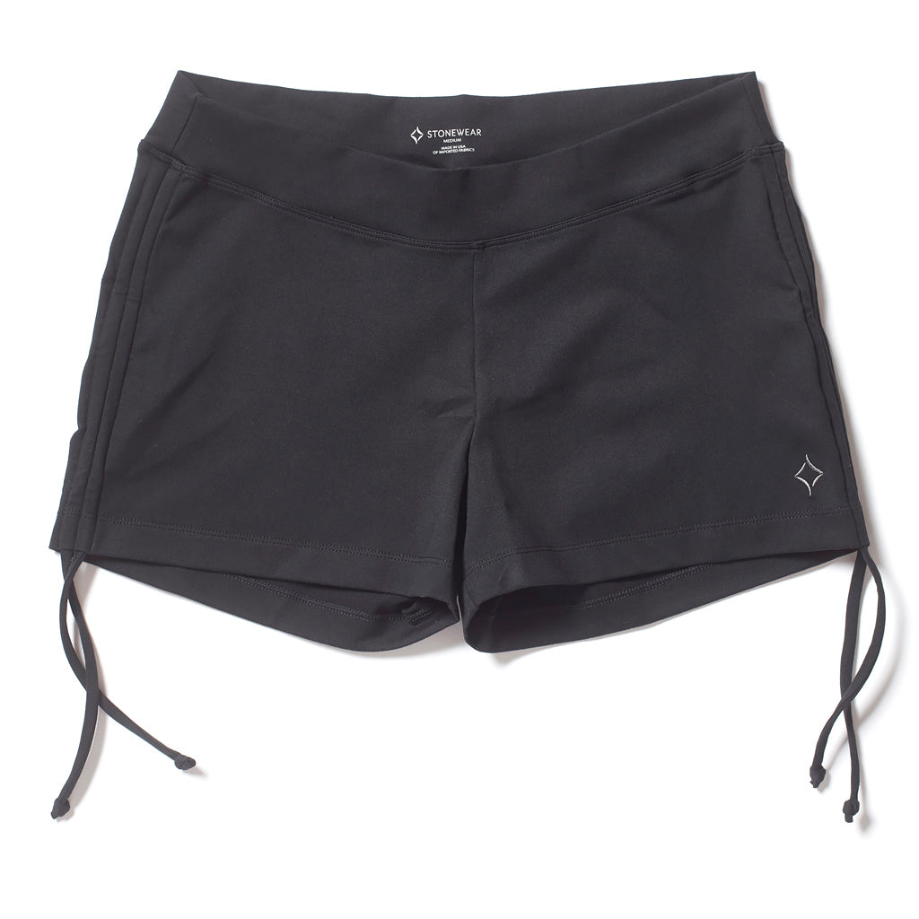 Hot Yoga Short - 11041 - Black – Stonewear Designs Hot Yoga Short - 11041 - Black – Stonewear Designs